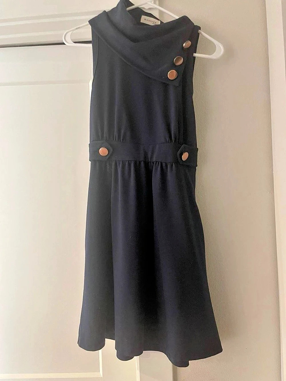 monteau Sleeveless Midi Dress in Blue